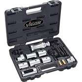 VIGOR Sada stahováků ramen stěračů ∙ V2523 ∙ 14-dílný ∙ Počet ks nářadí: 14