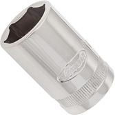 VIGOR Nástrčná hlavice 6hran ∙ V2563N ∙ 1/2 palce (12,5 mm) čtyřhran dutý ∙ Profil vnější šestihran ∙ Velikost 17 mm