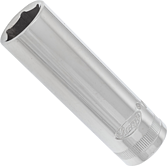 VIGOR Nástrčná hlavice šestihran ∙ dlouhá ∙ V2588N ∙ 1/2 palce (12,5 mm) čtyřhran dutý ∙ Profil vnější šestihran ∙ Velikost 17 mm