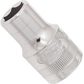 VIGOR Nástrčná hlavice 6hran ∙ V2598N ∙ 1/2 palce (12,5 mm) čtyřhran dutý ∙ Profil vnější šestihran ∙ Velikost 11 mm
