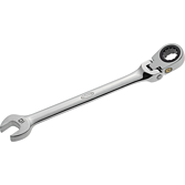 VIGOR Kloubový ráčnový očko-plochý klíč ∙ V2806 ∙ Vnější dvojitý šestihran profil, Profil vnější šestihran ∙ Velikost 10 mm