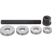 VIGOR Sada pro demontáž nábojů kol ∙ pro V2922 ∙ V2871 ∙ 6-dílný ∙ Počet ks nářadí: 6