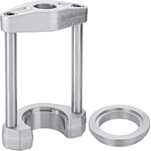 VIGOR Lisovací stativ ∙ s otevřenou deskou ∙ s adaptérem k uzavření desky ∙ V2885 ∙ 9-dílný ∙ Počet ks nářadí: 9