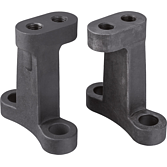 VIGOR Tlačná noha ∙ V3222 ∙ 2-dílný ∙ Počet ks nářadí: 2