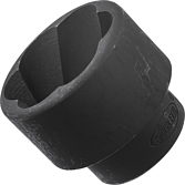 VIGOR Spirálová povolovací nástrčná hlavice ∙ V3747 ∙ 1/2 palce (12,5 mm) čtyřhran dutý ∙ Profil vytahovák vnějších šroubů ∙ Velikost 32 mm