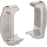 VIGOR Sada tlačných noh ∙ demontáž ∙ pro kompaktní ložiska kol ∙ V3755 ∙ 2-dílný ∙ Počet ks nářadí: 2