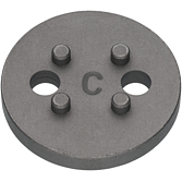 VIGOR Adaptérová deska ∙ C ∙ V3760-C ∙ 38 mm