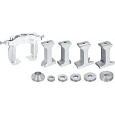 VIGOR Jednotka ložisek kol / kompaktní ložiska kol ∙ šroubovaná ∙ sada pro demontáž / montáž ∙ univerzální ∙ V3865 ∙ 17-dílný ∙ Počet ks nářadí: 17