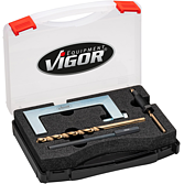 VIGOR Sada nářadí pro demontáž svěracích šroubů ∙ V4126N ∙ 5-dílný ∙ Počet ks nářadí: 5