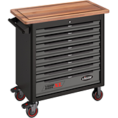 VIGOR Werkstattwagen Series&nbsp;XL ∙ Holz-Arbeitsplatte ∙ ohne Sortiment ∙ V4481-W