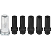 VIGOR Pomůcka k centrování kompaktních ložisek kol ∙ V4491-A ∙ 6-dílný ∙ Počet ks nářadí: 6