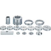 VIGOR Sada pro ložiska kol, hnací nápravy a náboje kol ∙ univerzální ∙ V4598 ∙ 16-dílný ∙ Počet ks nářadí: 16