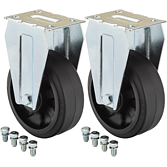 VIGOR Pevné kolečko (pár) ∙ pro speciální dílenské vozíky řady XL ∙ řady XL a pracovní stoly ∙ V4814-3 ∙ 2-dílný ∙ Počet ks nářadí: 2