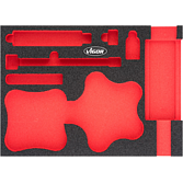 VIGOR Vložka z měkké pěny ∙ prázdná ∙ V4904-L ∙ d x š x v: 393 mm x 282 mm x 35 mm