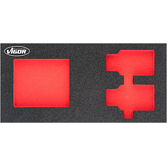VIGOR Vložka z měkké pěny ∙ prázdná ∙ V4908-L ∙ d x š x v: 393 mm x 188 mm x 35 mm