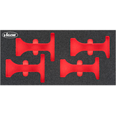 VIGOR Vložka z měkké pěny ∙ prázdná ∙ V4915-L ∙ d x š x v: 393 mm x 188 mm x 35 mm