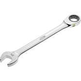 VIGOR Ráčnový očkový klíč ∙ dlouhý ∙ V4963 ∙ Vnější dvojitý šestihran profil, Profil vnější šestihran ∙ Velikost 24 mm