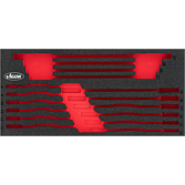 VIGOR Vložka z měkké pěny ∙ prázdná ∙ V4987-L ∙ d x š x v: 393 mm x 188 mm x 35 mm