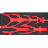 VIGOR Vložka z měkké pěny ∙ prázdná ∙ V4999N-L ∙ d x š x v: 393 mm x 188 mm x 35 mm