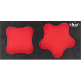 VIGOR Vložka z měkké pěny ∙ prázdná ∙ V5062-L ∙ d x š x v: 393 mm x 188 mm x 35 mm