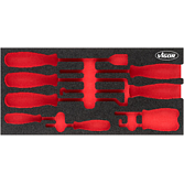 VIGOR Vložka z měkké pěny ∙ prázdná ∙ V5070-L ∙ d x š x v: 393 mm x 188 mm x 35 mm