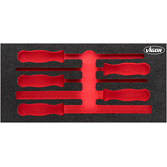 VIGOR Vložka z měkké pěny ∙ prázdná ∙ V5072-L ∙ d x š x v: 393 mm x 188 mm x 35 mm