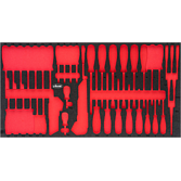 VIGOR Vložka z měkké pěny ∙ prázdná ∙ V5170-L ∙ d x š x v: 563 mm x 393 mm x 35 mm