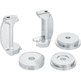 VIGOR Rozšiřující sada pro standardní ložiska kol ∙ ROVER ∙ V5425 ∙ 4-dílný ∙ Počet ks nářadí: 4