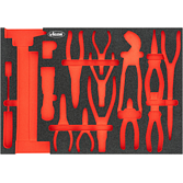 VIGOR Vložka z měkké pěny ∙ prázdná ∙ V5636N-L ∙ d x š x v: 563 mm x 393 mm x 35 mm