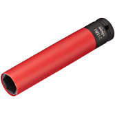 VIGOR Nástrčná hlavice pro rázový utahovák ∙ dlouhá ∙ V5932 ∙ 1/2 palce (12,5 mm) čtyřhran dutý ∙ Profil vnější šestihran ∙ Velikost 21 mm