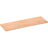 VIGOR Dřevěná pracovní deska kombinovaná ∙ střední ∙ V6000-01541 ∙ d x š x v: 1541 mm x 500 mm x 40 mm