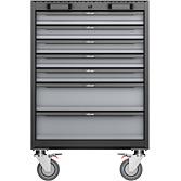 VIGOR Dílenský vozík pro systém skříňové stěny ∙ 676 mm ∙ V6000-019 ∙ d x š x v: 649 mm x 459 mm x 940 mm