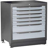 VIGOR Zásuvková spodní skříň · extra hluboká · 7 zásuvek ∙ V6000-01XD