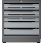 VIGOR Zásuvková spodní skříň ∙ 7 zásuvek ∙ V6000-01XL ∙ d x š x v: 861 mm x 500 mm x 953 mm