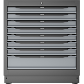 VIGOR Zásuvková spodní skříň ∙ 8 zásuvek ∙ 861 mm ∙ V6000-032XL ∙ d x š x v: 861 mm x 500 mm x 953 mm