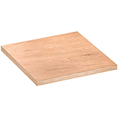 VIGOR Dřevěná pracovní deska hluboká ∙ malá ∙ V6000-0676-D ∙ d x š x v: 676 mm x 700 mm x 40 mm