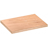 VIGOR Dřevěná pracovní deska ∙ malá ∙ V6000-0676 ∙ d x š x v: 676 mm x 500 mm x 40 mm