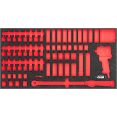 VIGOR Vložka z měkké pěny ∙ prázdná ∙ V6015-L ∙ d x š x v: 750 mm x 393 mm x 35 mm