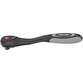 VIGOR Jemnozubá přepínací ráčna ∙ V6038 ∙ 3/8 palce (10 mm) čtyřhran masivní ∙ 198 mm