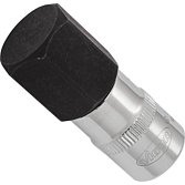 VIGOR Nástrčná hlavice pro šrouby s vnitřním šestihranem ∙ V6140 ∙ 3/8 palce (10 mm) čtyřhran dutý ∙ Profil vnitřní šestihran ∙ Velikost 19 mm