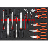 VIGOR Sada kleští ∙ V6565 ∙ 12-dílný ∙ Počet ks nářadí: 12