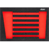 VIGOR Vložka z měkké pěny ∙ L ∙ prázdná ∙ V6640-L ∙ d x š x v: 563 mm x 393 mm x 35 mm