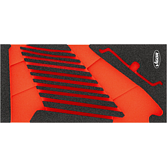 VIGOR Vložka z měkké pěny ∙ prázdná ∙ V6722N-L ∙ d x š x v: 393 mm x 188 mm x 35 mm