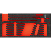 VIGOR Vložka z měkké pěny ∙ prázdná ∙ V6723N-L ∙ d x š x v: 393 mm x 188 mm x 35 mm