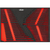 VIGOR Vložka pro šroubové klíče ∙ prázdná ∙ L ∙ V6724N-L ∙ d x š x v: 563 mm x 393 mm x 35 mm