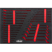 VIGOR Vložka z měkké pěny ∙ prázdná ∙ V6726-L ∙ d x š x v: 563 mm x 393 mm x 35 mm