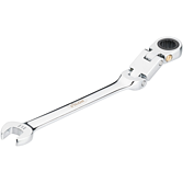 VIGOR Ráčnový očko-plochý klíč s dvojitým kloubem ∙ V6752-10 ∙ Vnější dvojitý šestihran profil, Profil vnější šestihran ∙ Velikost 10 mm