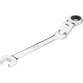 VIGOR Ráčnový očko-plochý klíč s dvojitým kloubem ∙ V6752-13 ∙ Vnější dvojitý šestihran profil, Profil vnější šestihran ∙ Velikost 13 mm