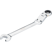 VIGOR Ráčnový očko-plochý klíč s dvojitým kloubem ∙ V6752-16 ∙ Vnější dvojitý šestihran profil, Profil vnější šestihran ∙ Velikost 16 mm