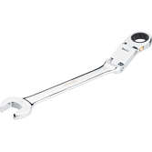 VIGOR Ráčnový očko-plochý klíč s dvojitým kloubem ∙ V6752-19 ∙ Vnější dvojitý šestihran profil, Profil vnější šestihran ∙ Velikost 19 mm